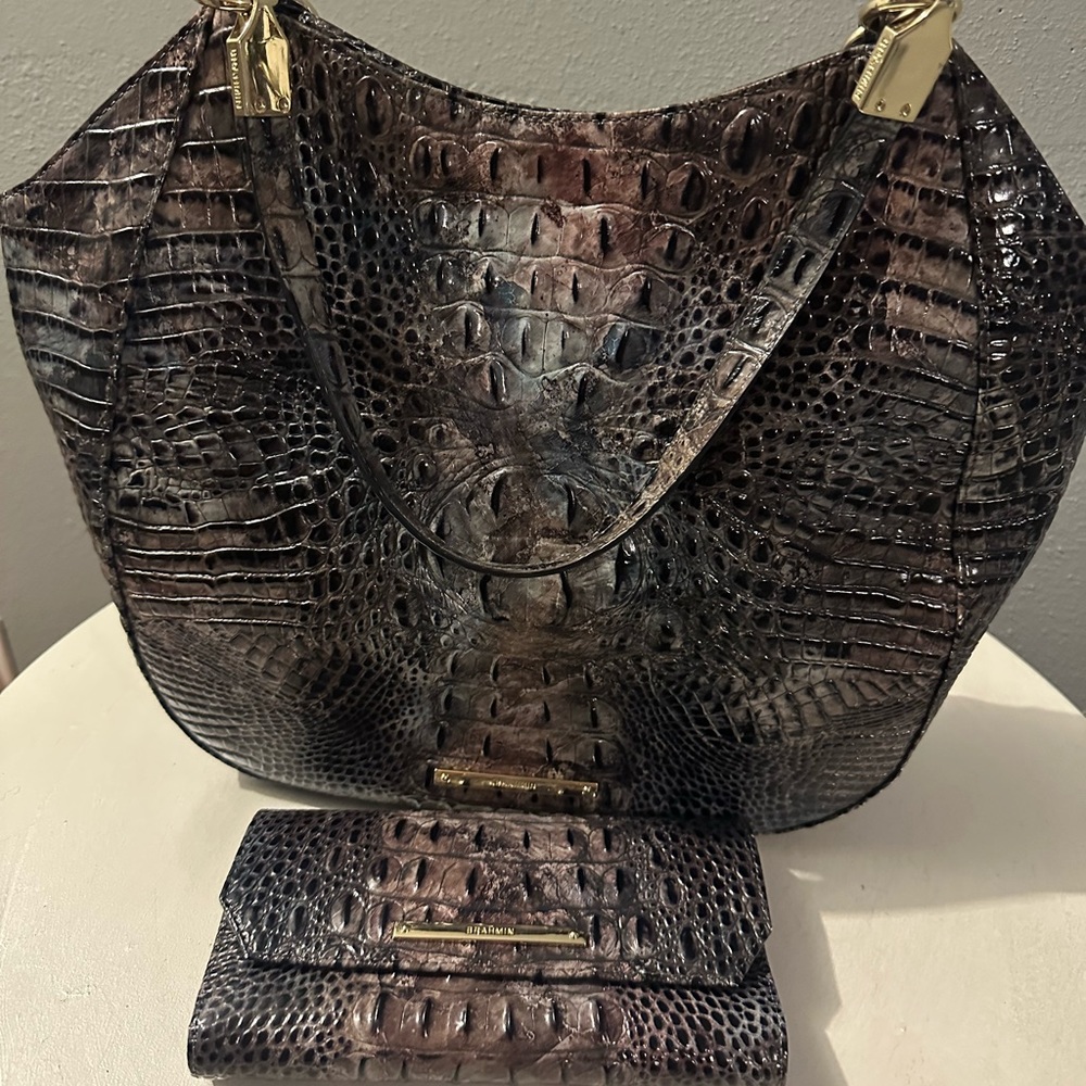 Beautiful Brahmin purse and wallet